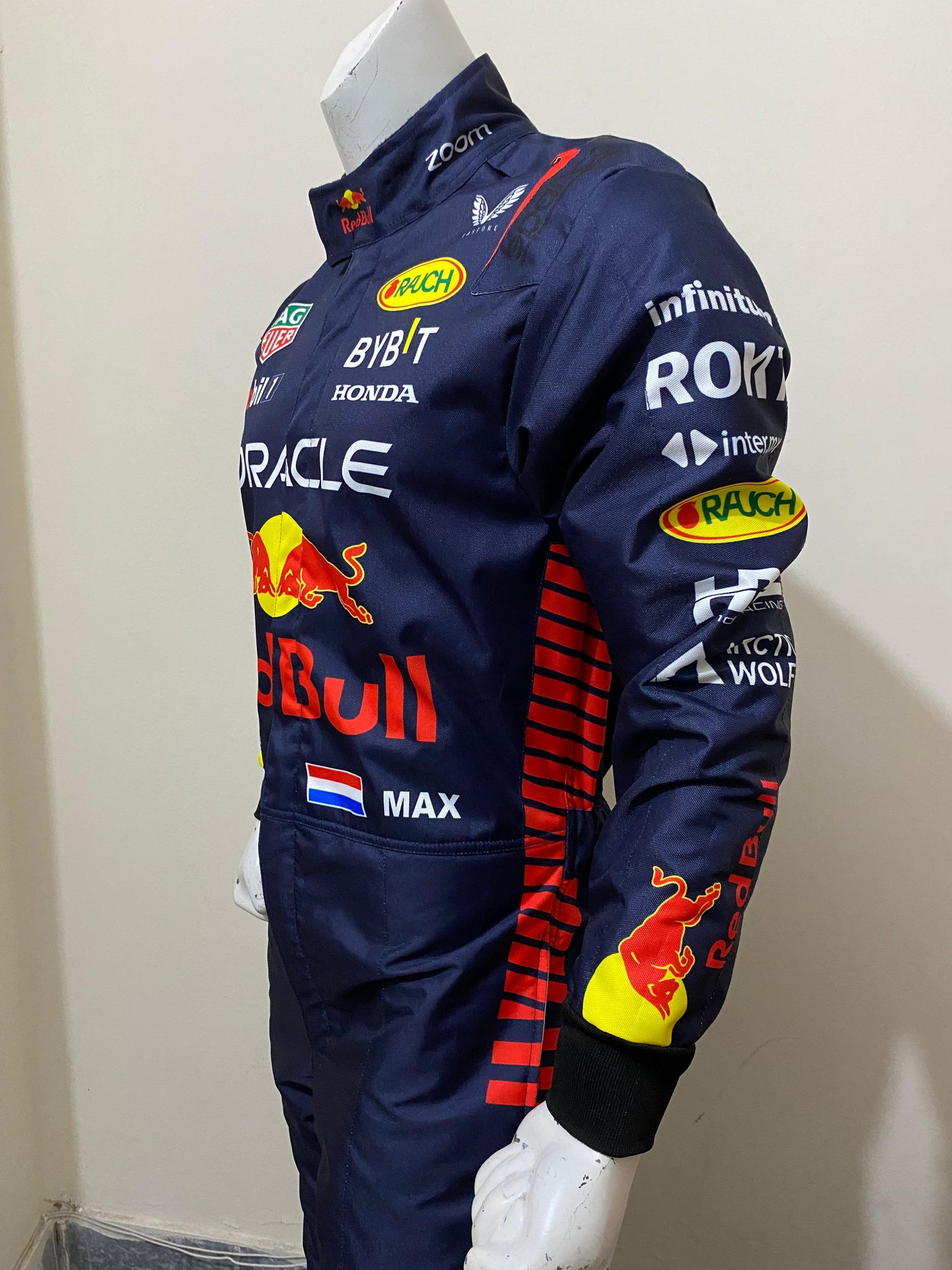 New 2023 Max Verstappen Team Red Bull F1 Racing Suit