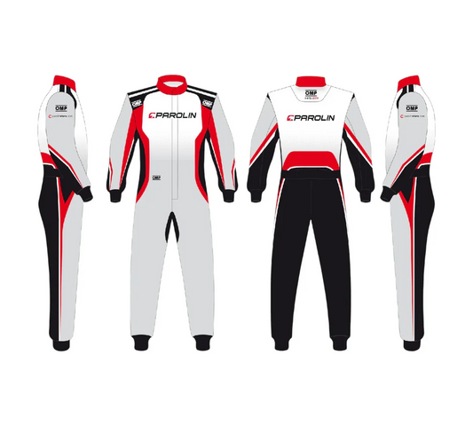 Parolin OMP Kart Racing Suit – Premium Motorsport Gear