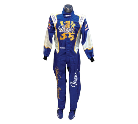 Praga Sparco Kart Racing Suit Overall | Professional Driver Gear